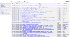Desktop Screenshot of bugs.conkeror.org