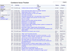Tablet Screenshot of bugs.conkeror.org
